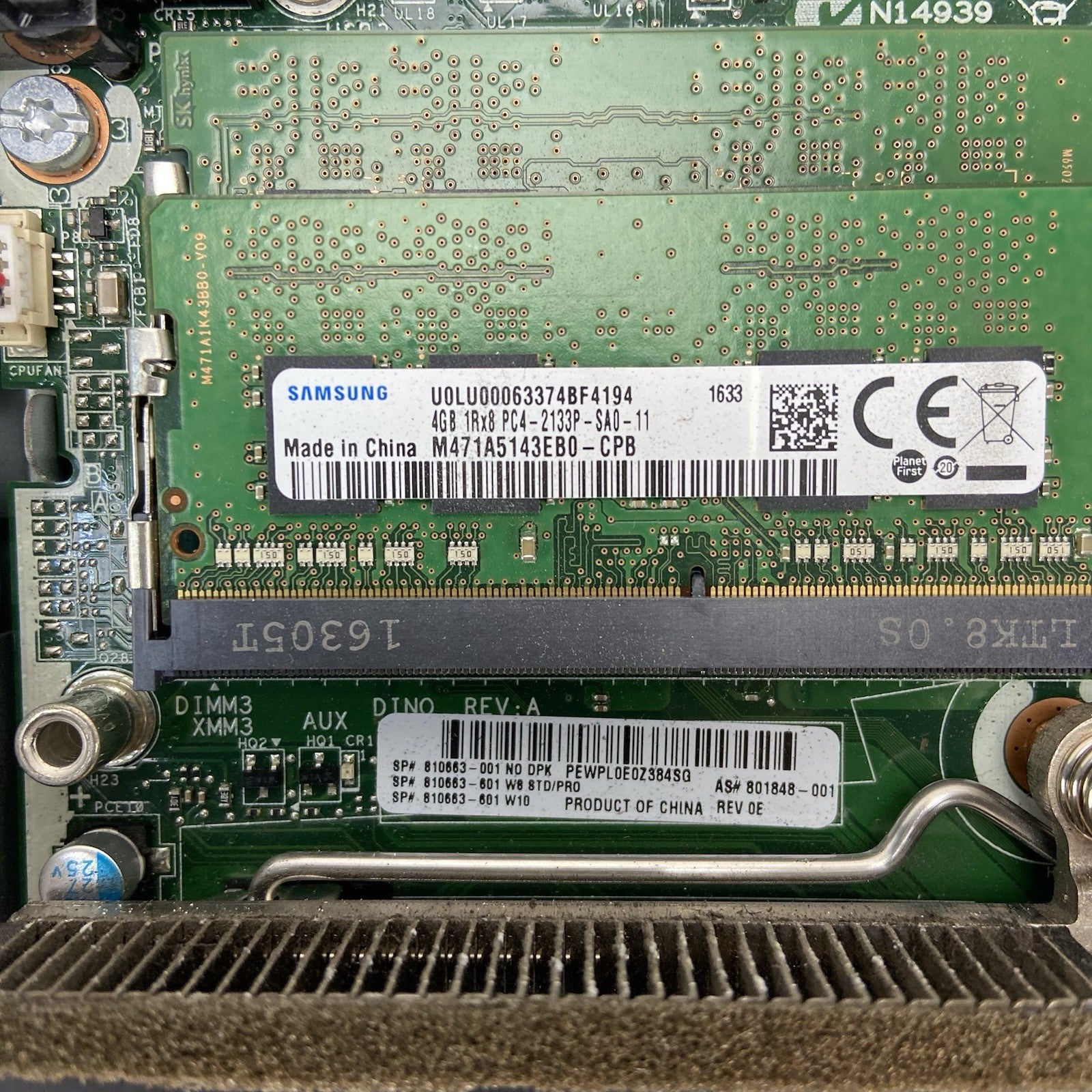 ProDesk 400 G2 Micro Intel Core i3-6100T 3.2GHz 8GB RAM No HDDOSAC6