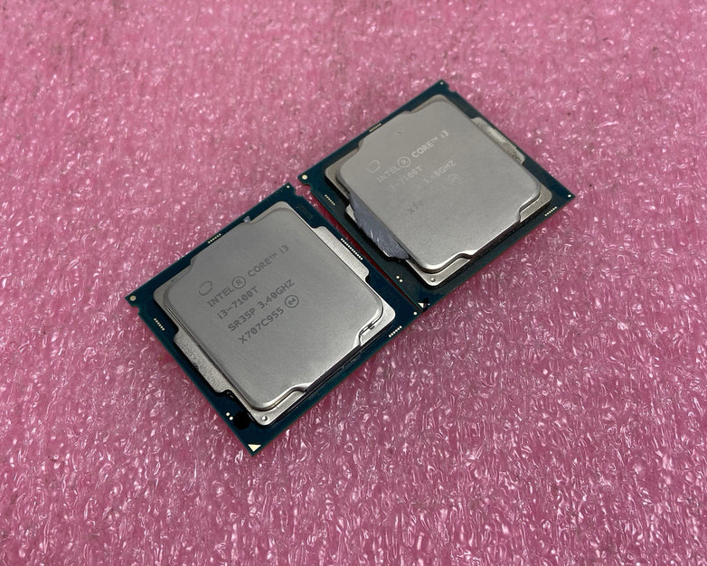 Lot of 2 Intel Core i3-7100T SR35P 3.4GHz Desktop CPU