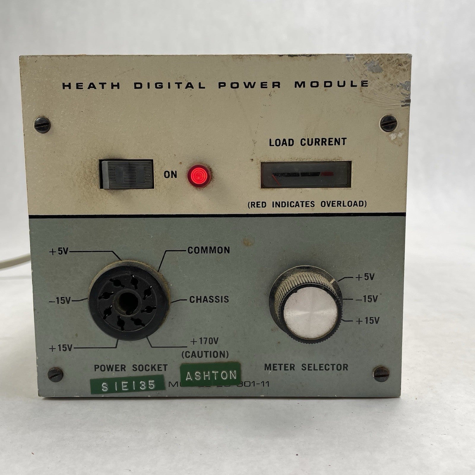 Heath Digital Power Module EU 801-11 Power Tested