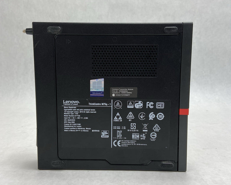 Lenovo ThinkCentre M75Q-1 Micro AMD Ryzen 5 Pro 3400 3.3GHz 8GB RAM No HDDOSAC