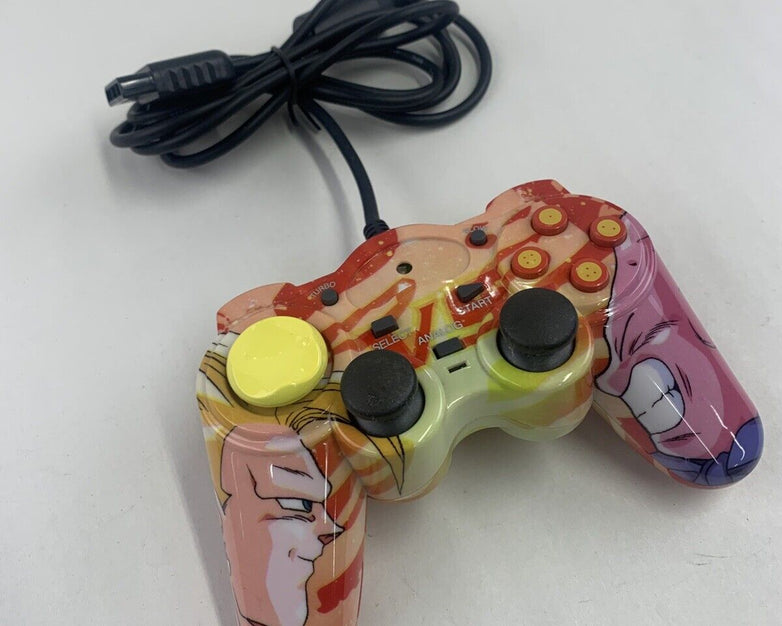 Play Station 2 Controller Dragon Ball Z SS3 Goku Vs. Majin Buu