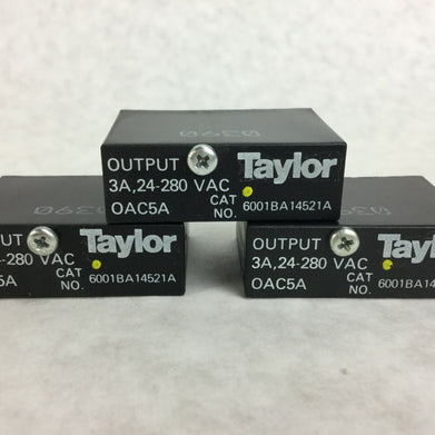 Taylor  6001BA14521A E58169  LR35852  Lot of 3