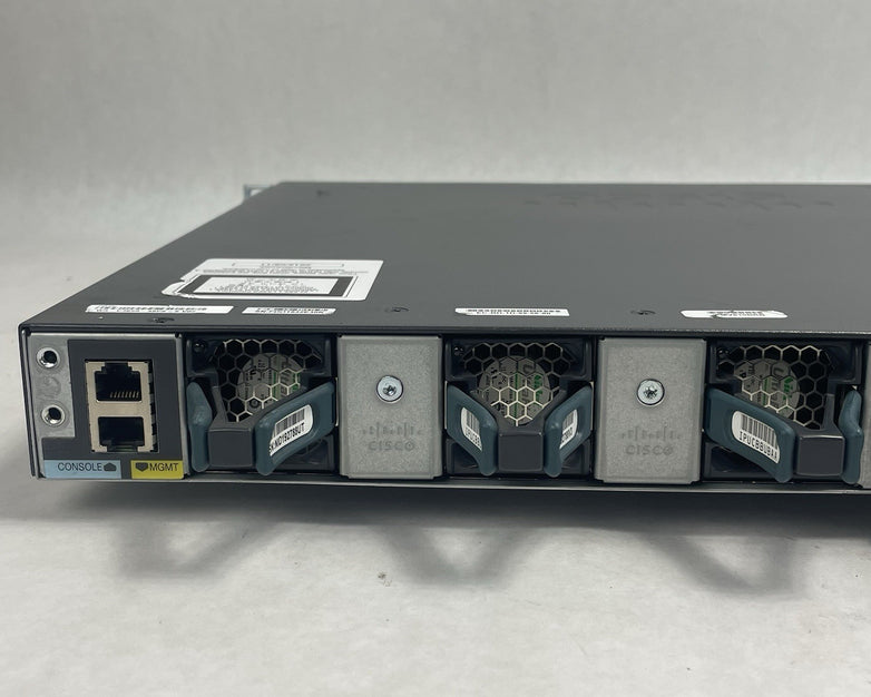 Cisco WS-C3650-48PS-S V02 Tested & Reset 1X PSU