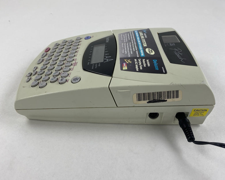 Brother P-Touch Model PT-2410 Labeling System w/ AC Adapter Power Tested