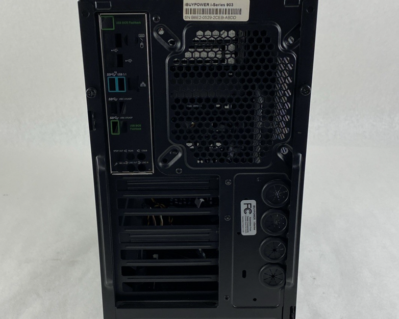 iBuyPower Mid ATX Gaming Computer Case No Power Supply