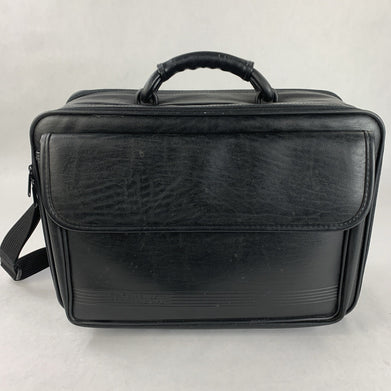 Hewlett Packard HP Office Bag 17” Laptop Briefcase Leather Large Capacity
