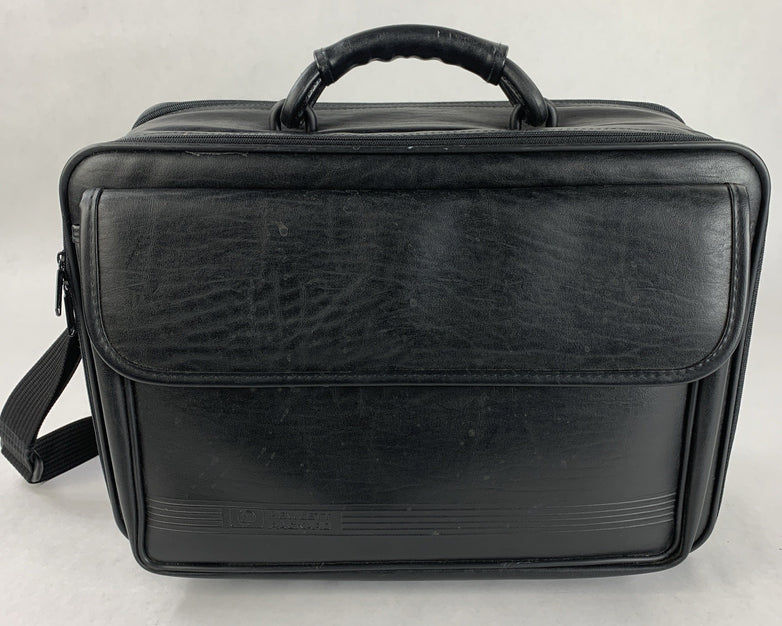 Hewlett Packard HP Office Bag 17” Laptop Briefcase Leather Large Capacity