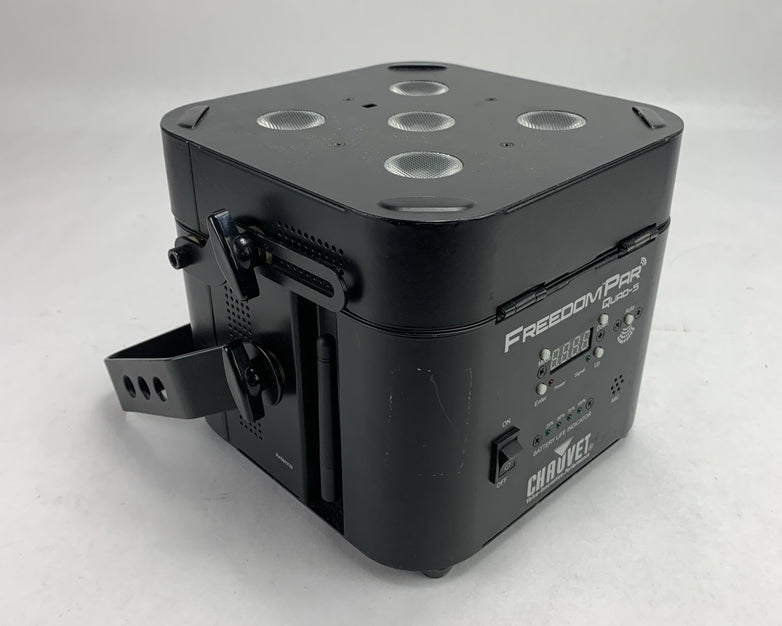 Chauvet DJ Freedom Par Quad-5 240V 116W Battery Power Wireless LED Wash Uplight