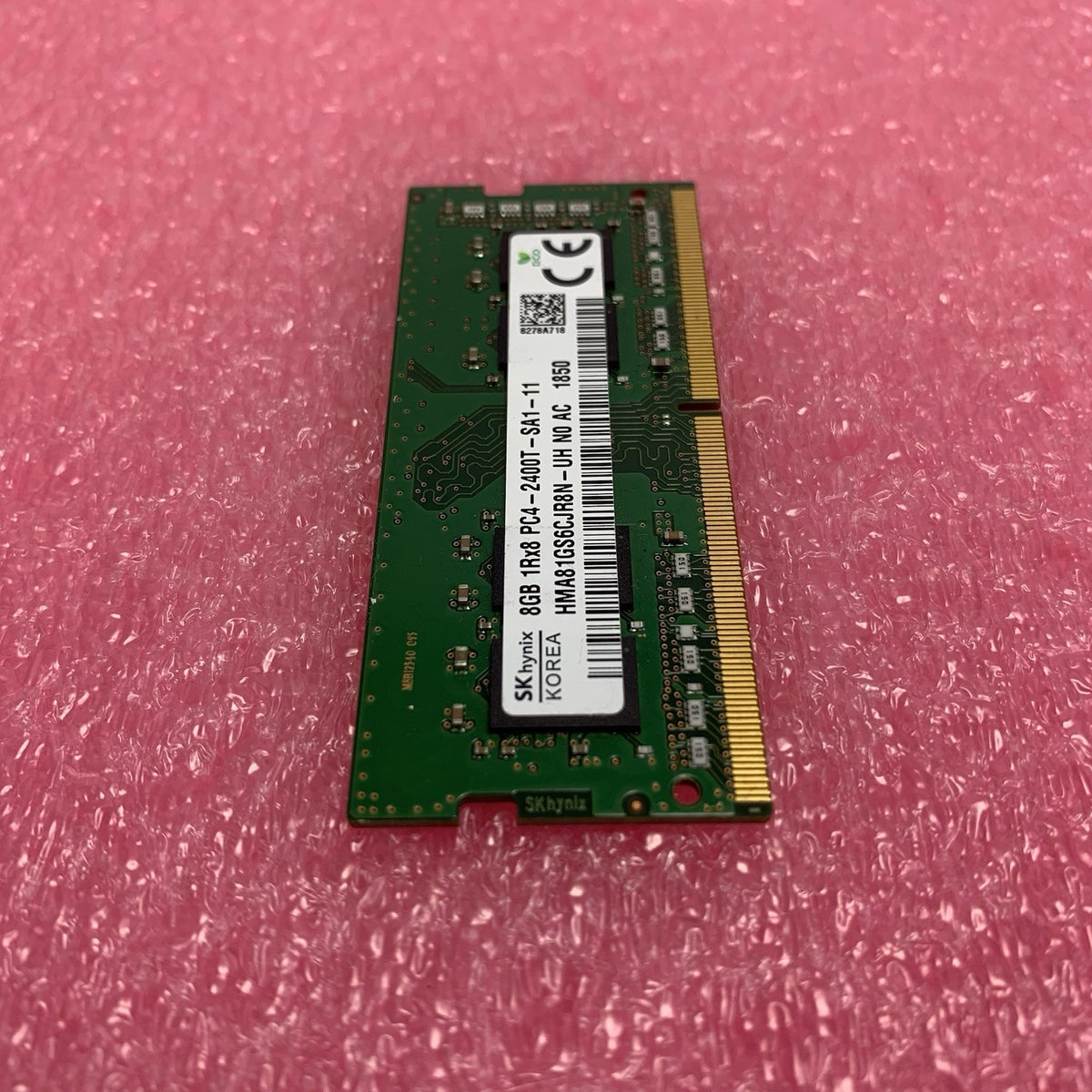 SK Hynix HMA81GS6CJR8N-UH PC4-2400T-SA1-11 8GB 1Rx8 Desktop Memory RAM4