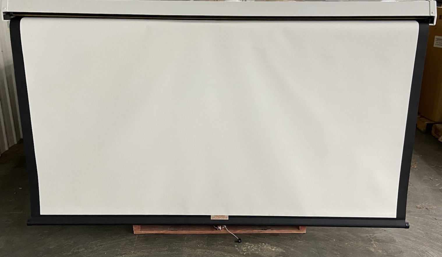 Da-Lite  Model C Manual Projection Screen 96" 16:10 - Tensioner Broken