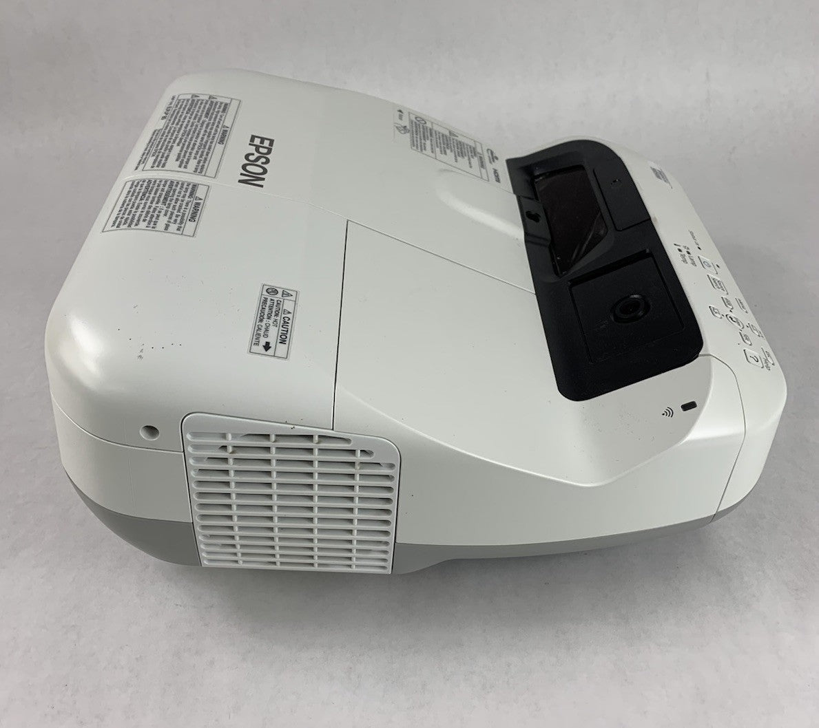 Epson H599A BrightLink 595Wi LCD Lamp Projector 2858 Lamp Hours No Remote2