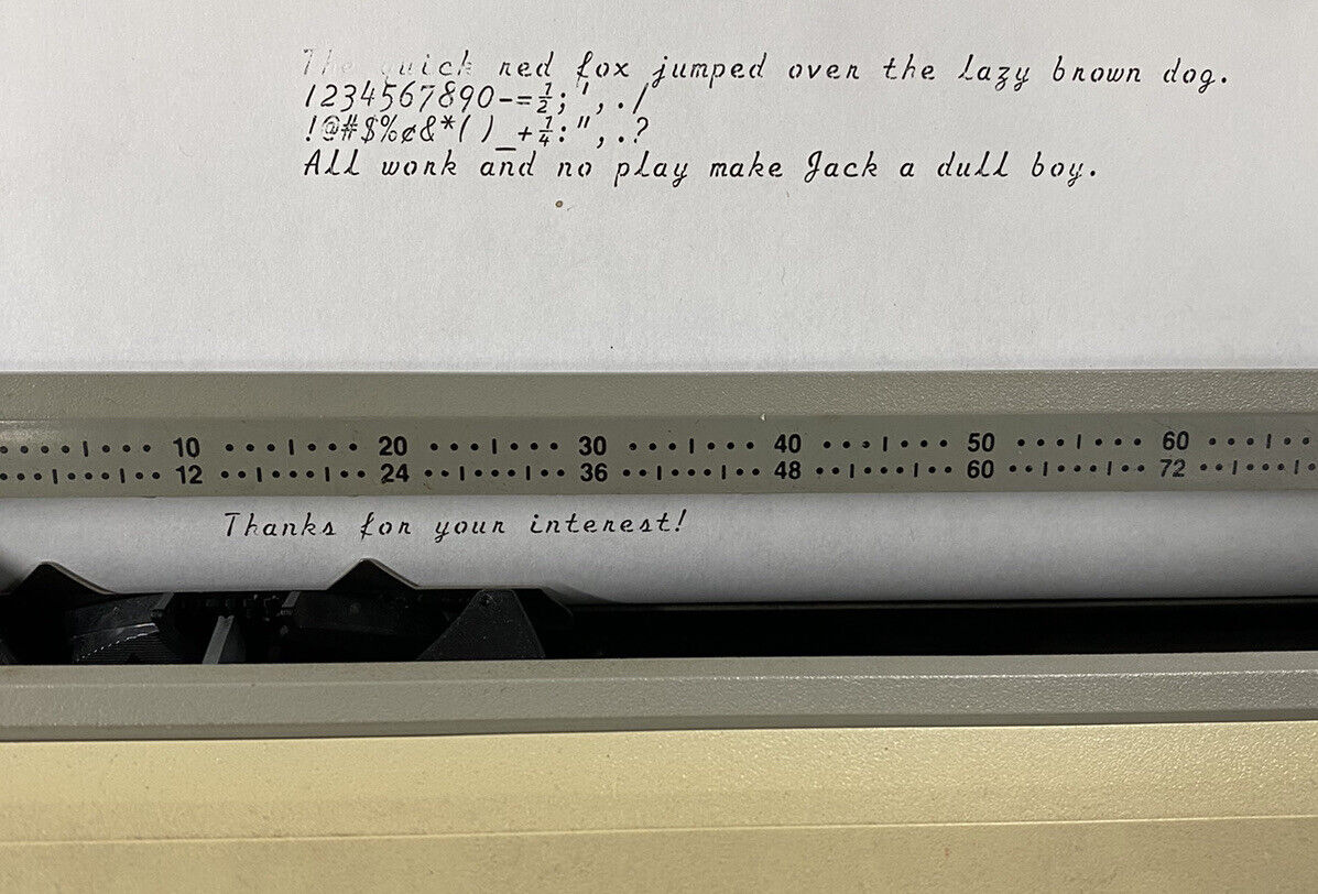 Smith Corona Electric Typewriter XD 7700 Word Processor Dictionary