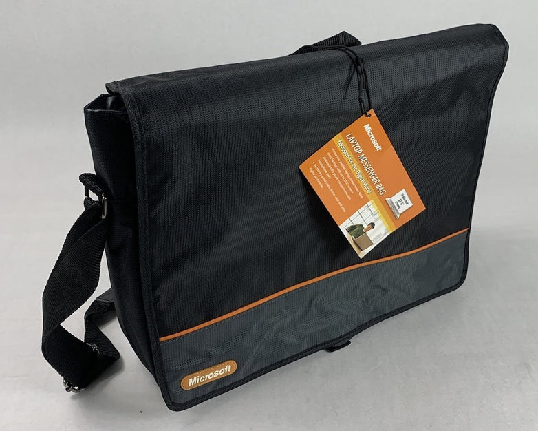 Microsoft Vintage Laptop Messenger Bag 16" x 12"