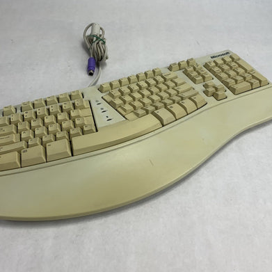 Microsoft E06301PS2 X03-51764 PS/2-Wired Ergonomic Mechanical Keyboard