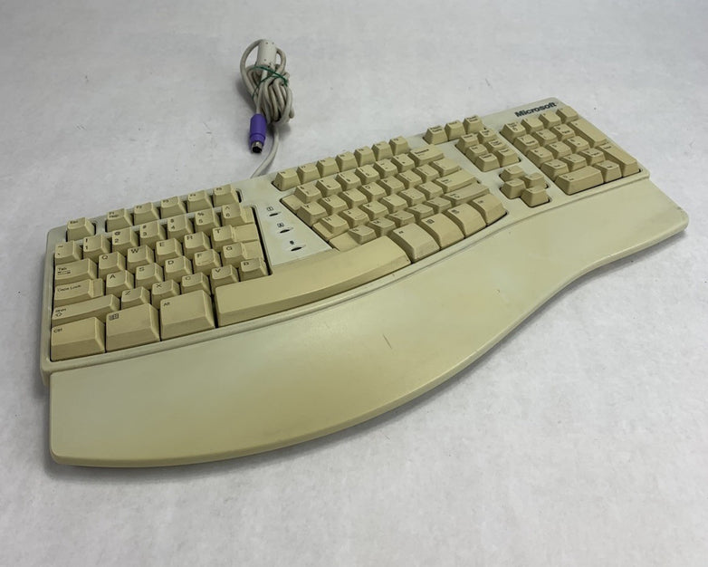 Microsoft E06301PS2 X03-51764 PS/2-Wired Ergonomic Mechanical Keyboard