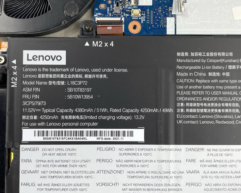 Lenovo ThinkPad T14 Gen2a 14" Ryzen5Pro 5650U 2.3GHz 16GB RAM No SSD/OS/AC- READ