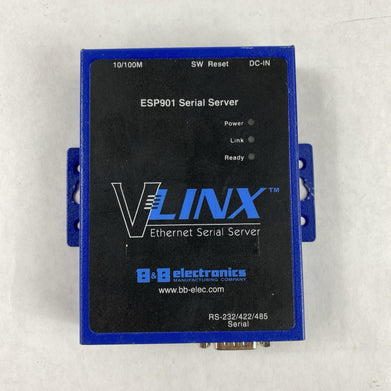 VLINX Ethernet Serial Server ESP901  1 Port Ethernet Serial Server