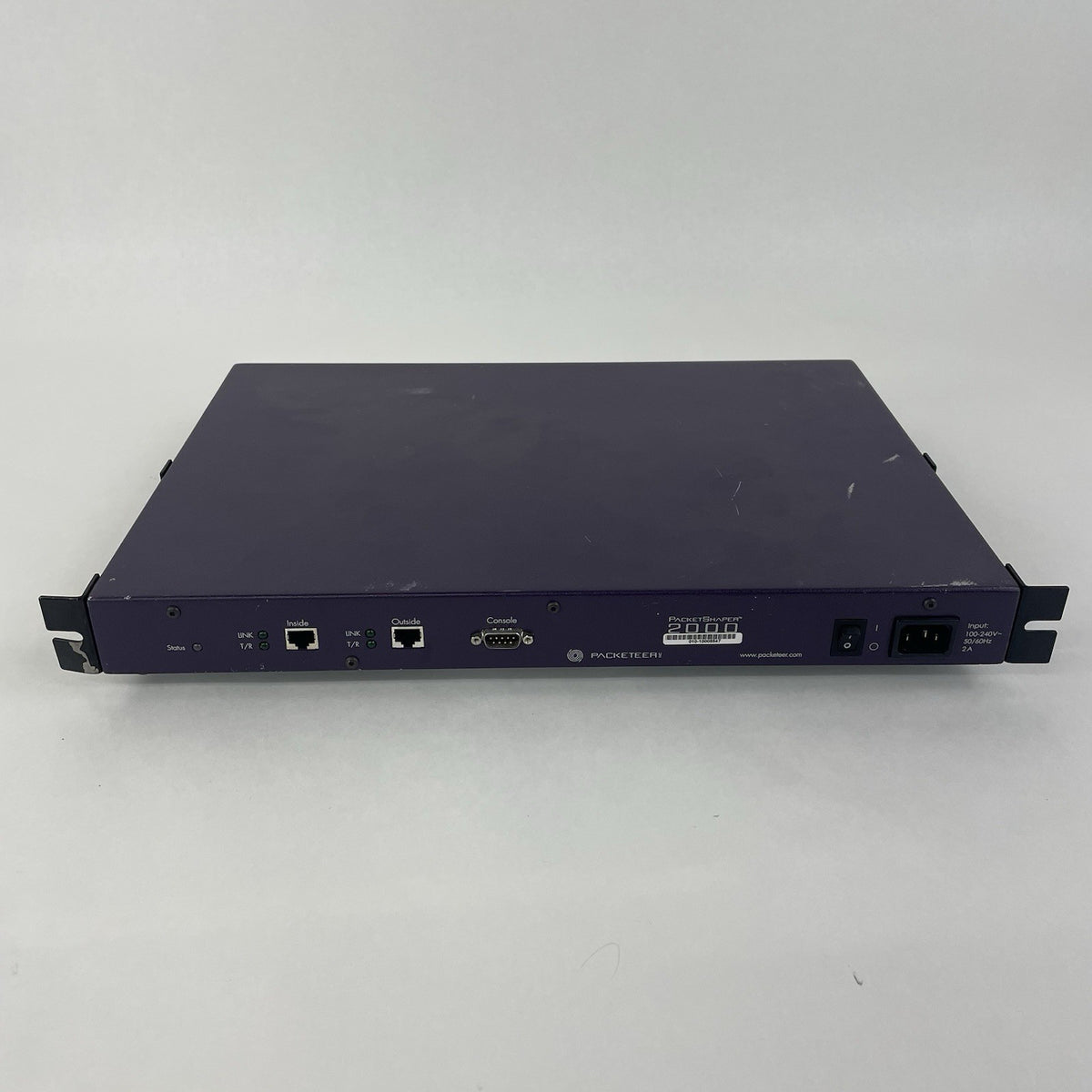 Packeteer PacketShaper 2000 WAN Internet Server Console Rackmount1