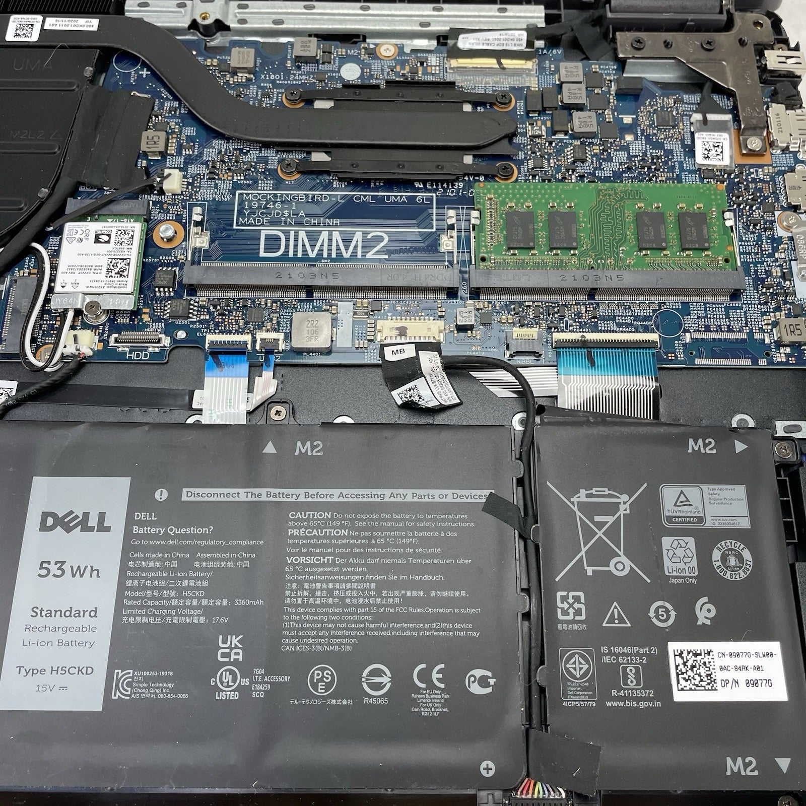 Dell Latitude 3510 15.6" i7-10210U 1.60 GHz 8 GB RAM No SSD/OS/AC - Bad USB17