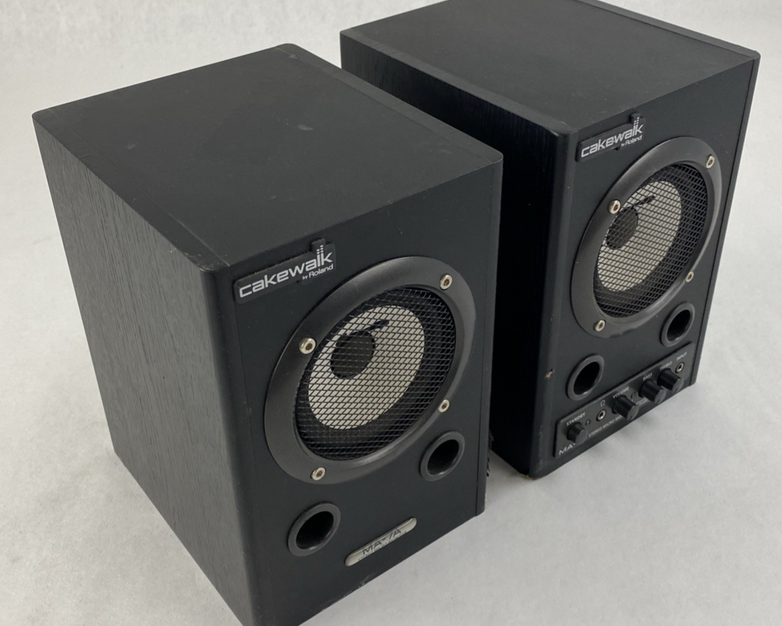 Cakewalk by Roland MA-7A Stereo Micro Monitor Speakers Untested