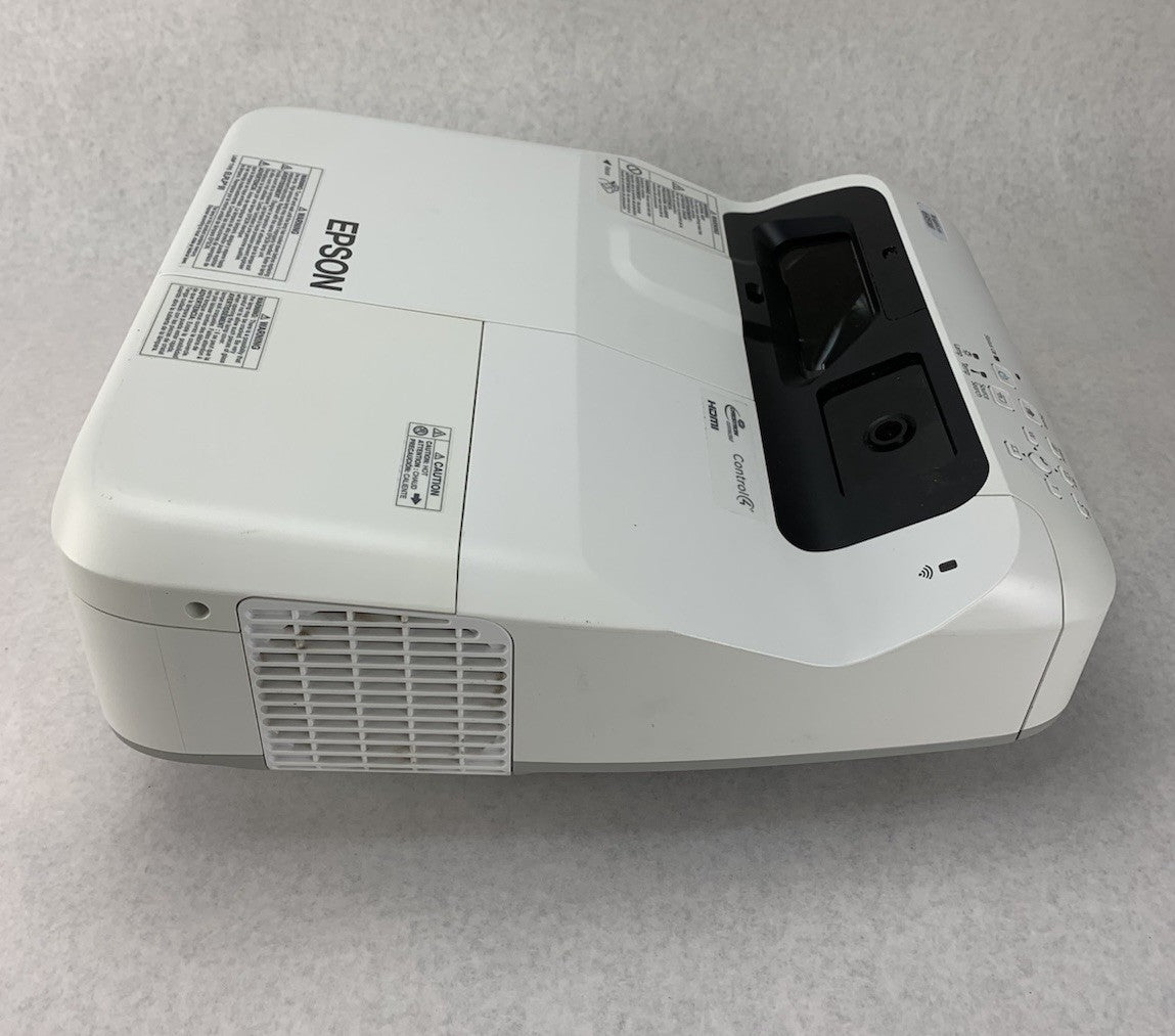 Epson PowerLite 695Wi H740A LCD Lamp Projector 1244 Lamp Hours - No Remote2