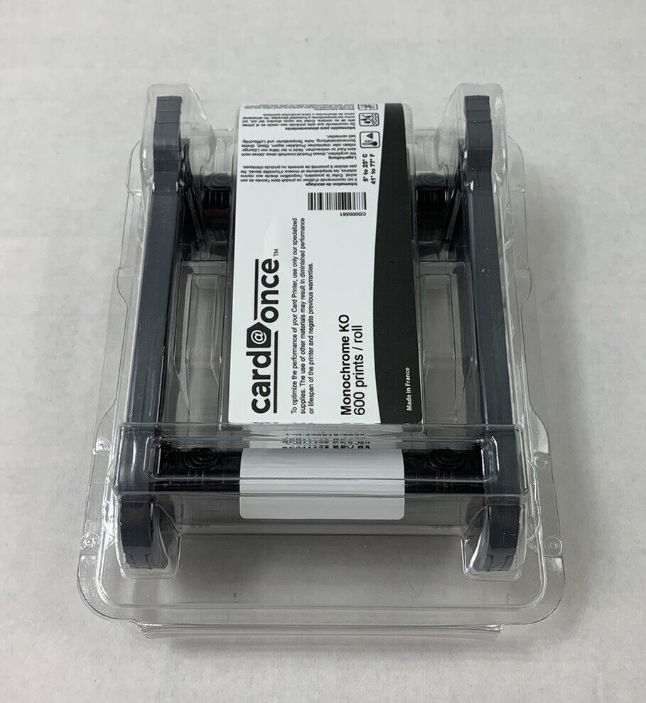 Card@Once R2F010P00095 Monochrome KO 600 Prints / Roll Ribbon Cartridge