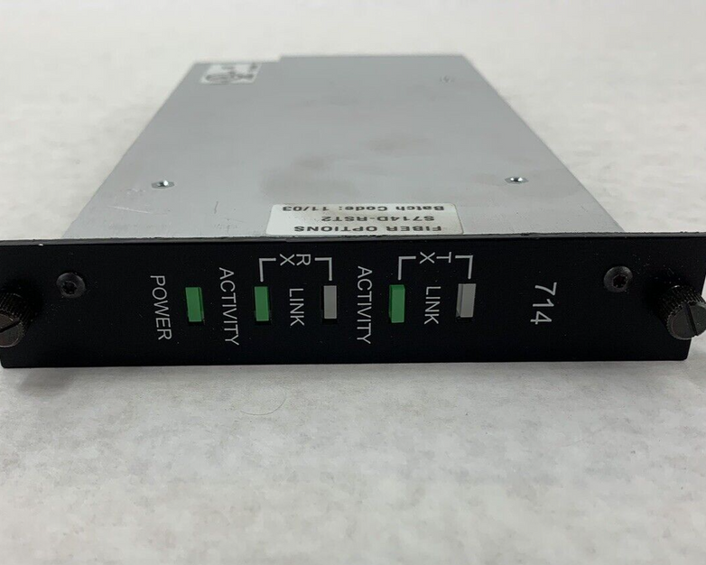 Fiber Options 714 Untested