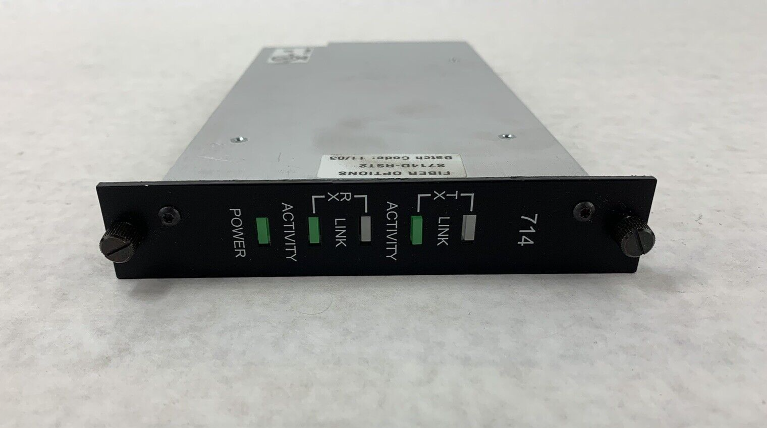 Fiber Options 714 Untested