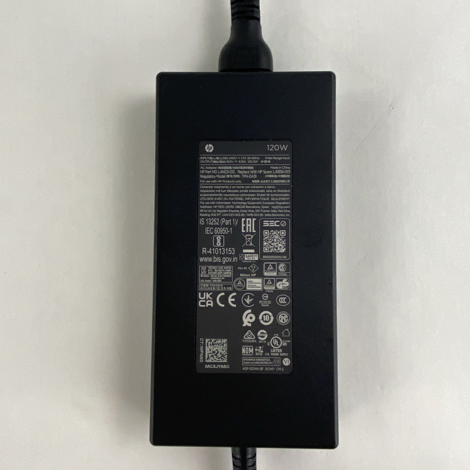 HP TPN-DA19 120W Blue Tip AC Adapter 19.5V 6.15A Lot of 25