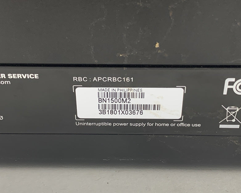 APC BN1500M2 Back-UPS 1500 Pro 120v 10 Nema 5-15R Outlets No Batteries