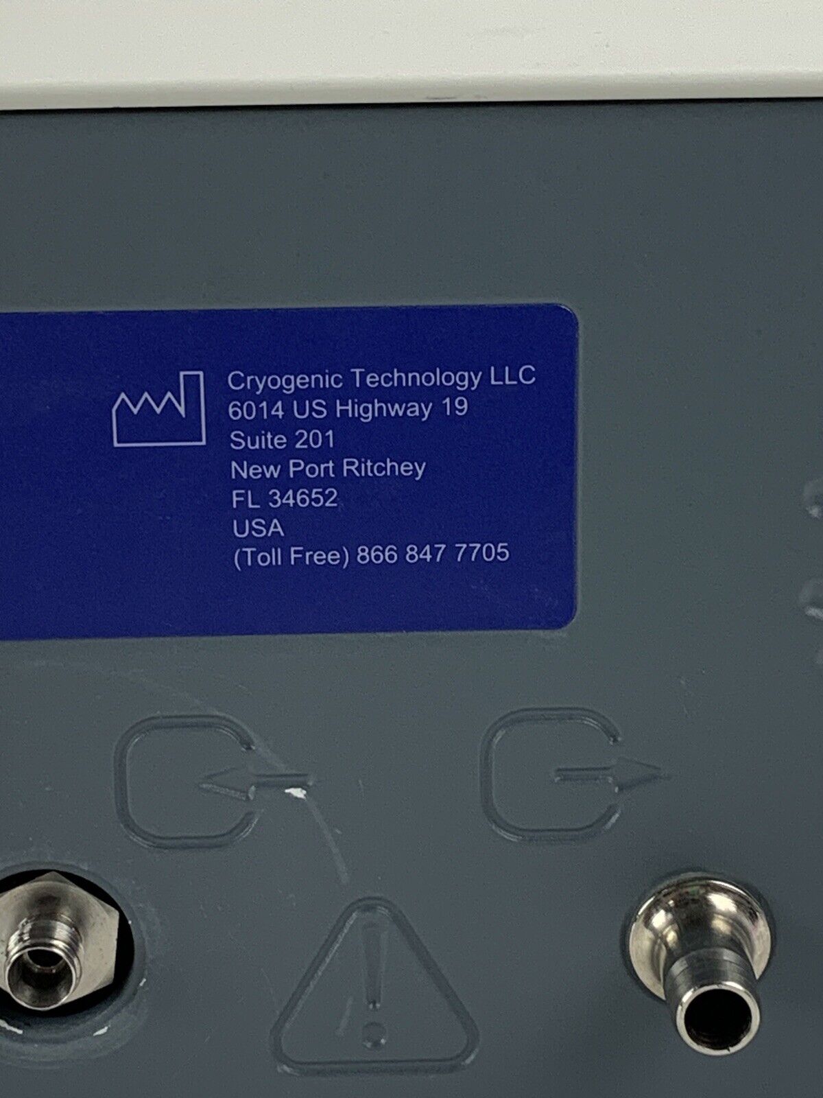 Cryo-Pac McU001US Cryo Controller 100-120V 60hz 100VA Powers On Cryo Therapy