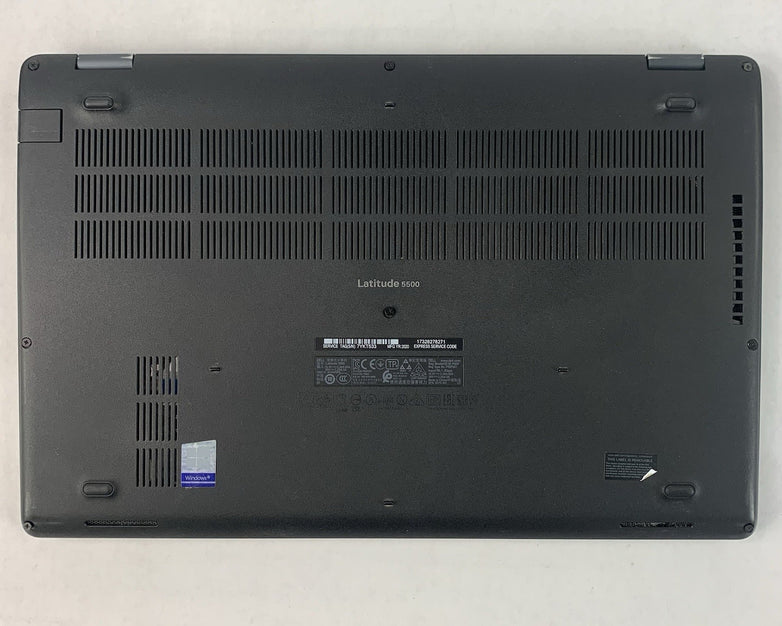 Dell Latitude 5500 15.6" Laptop i5-8365U 1.6 GHz 8 GB RAM No OS/SSD/AC