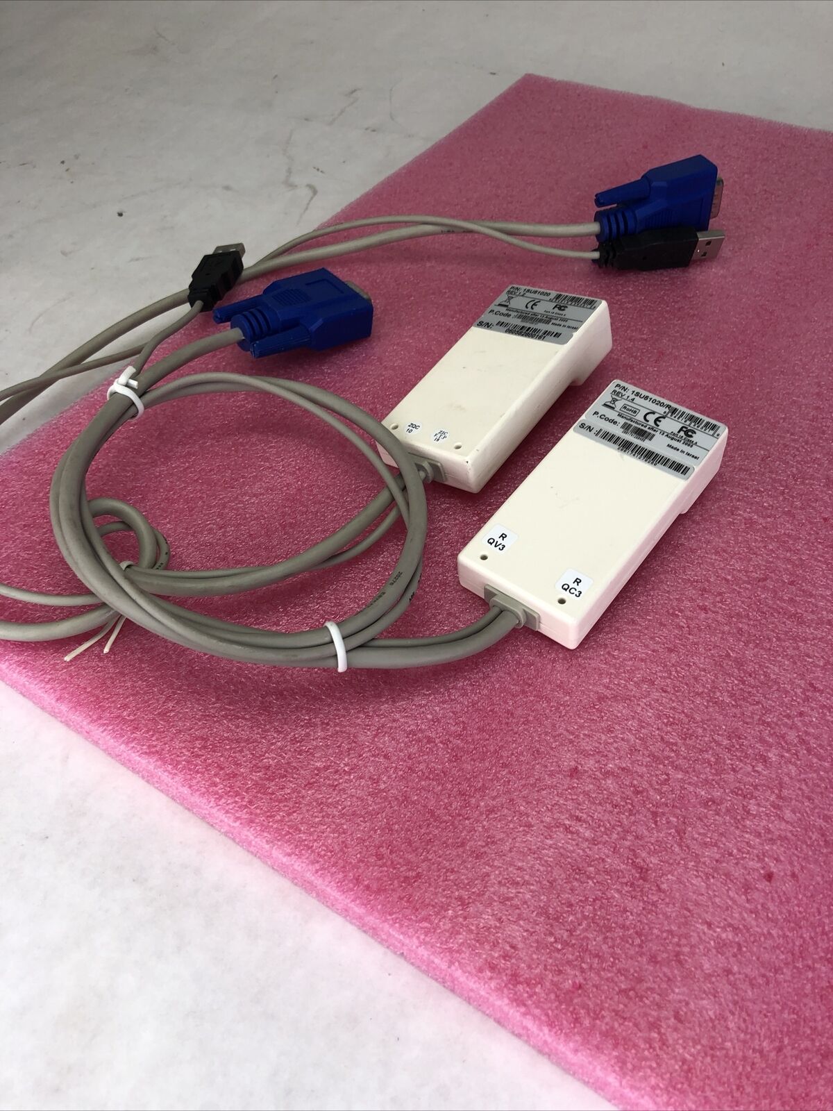 MINICOM 1SU51020/R RICC - USB VGA REV 1.2 (Lot of 2)