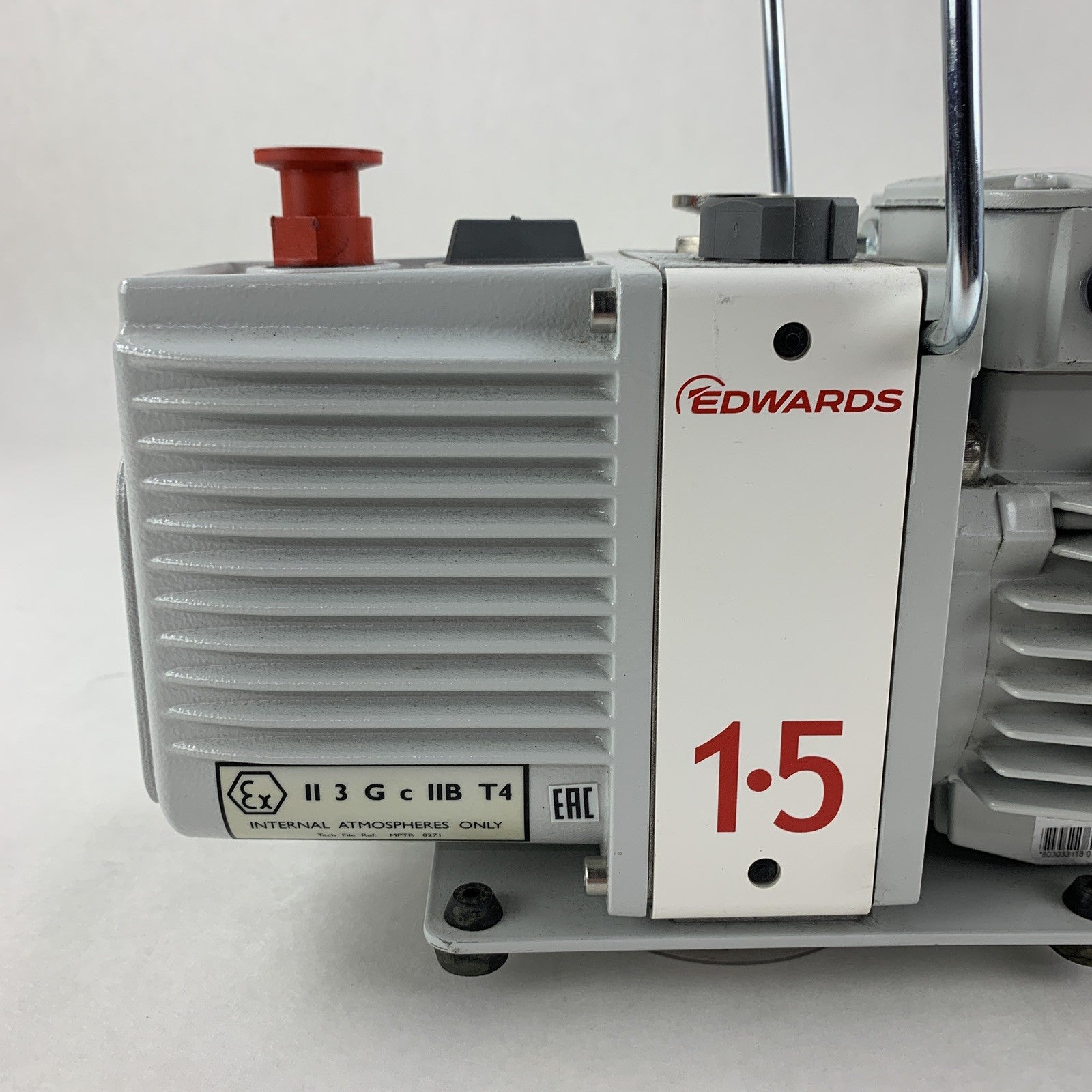 Edwards Model E2M1.5 Vacuum Pump Parts and Repair Oil Drained