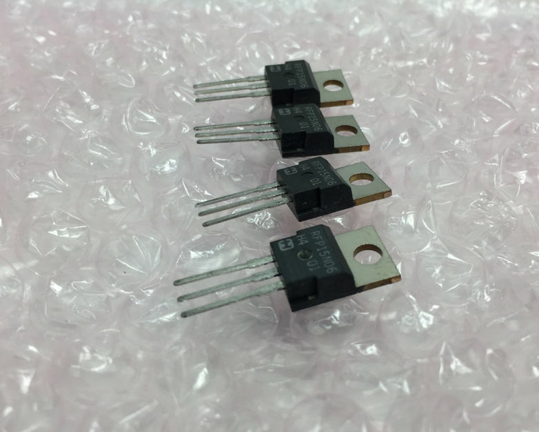 Harris RFP15N06 MOSFET Transistors   Lot of 4   NOS