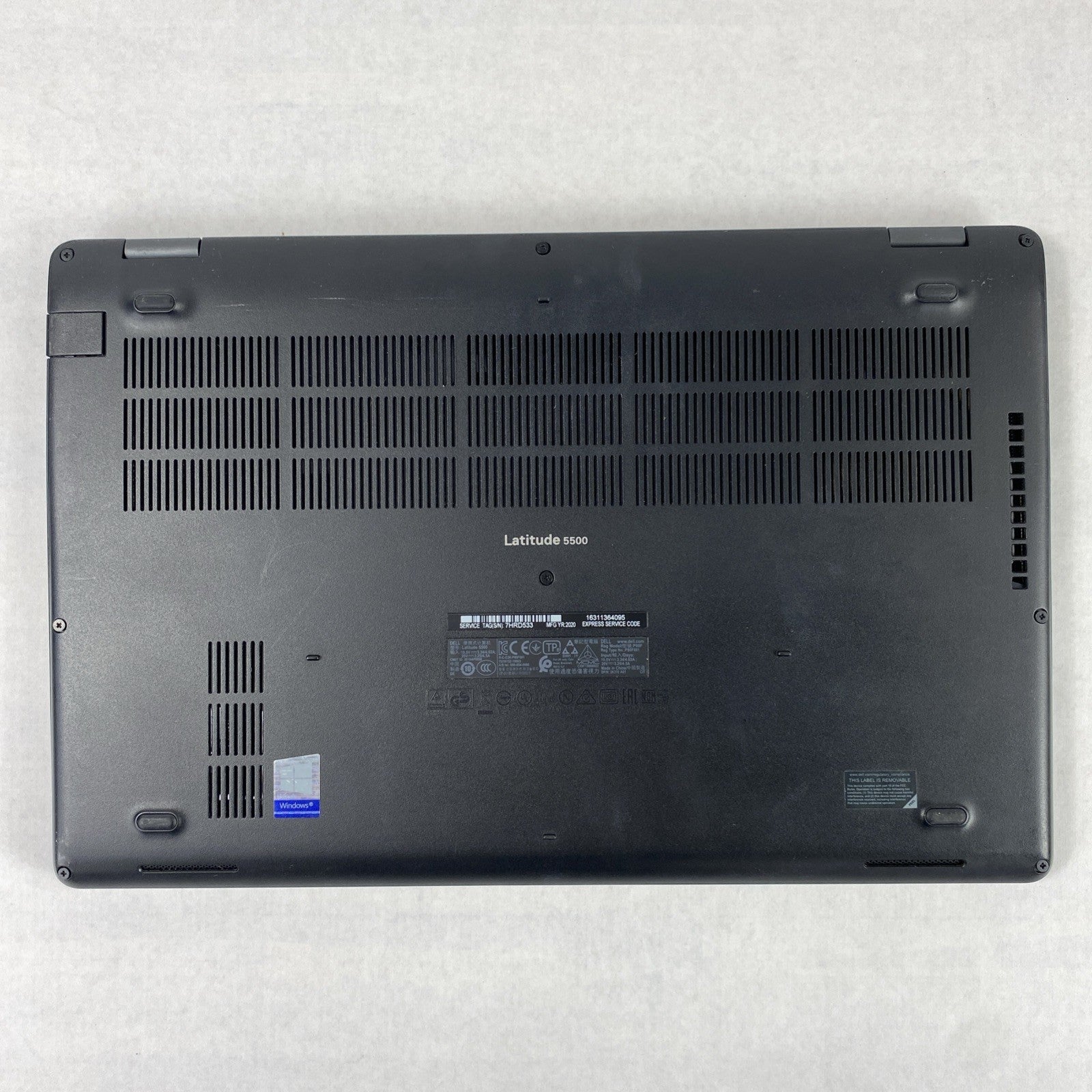 Dell Latitude 5500 Intel Core i5-8365U 1.60 GHz 8 GB RAM 15.6" No HDD No OS