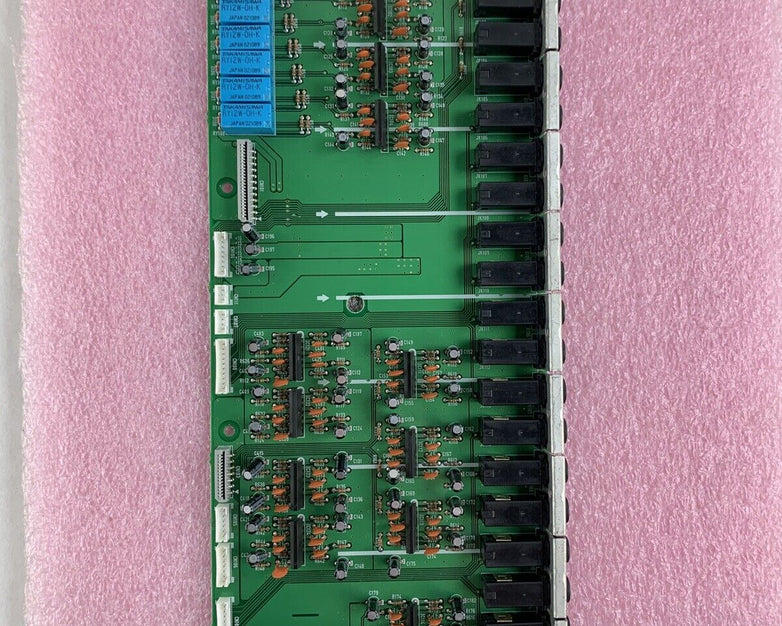Yamaha M2500 XW217 Mixing Console Back Panel Input/Output Jacks and Sub Board