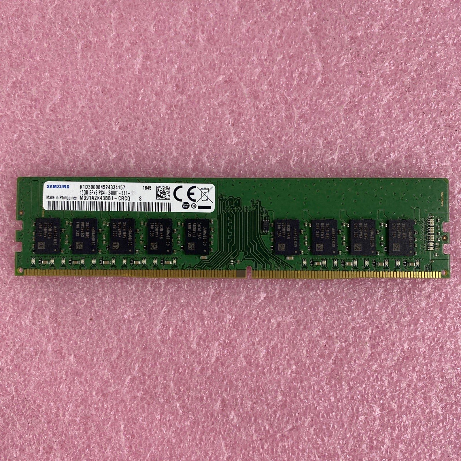 Samsung K1D300084524334157 16GB PC4-2400T-EE1-11 Server Memory RAM1