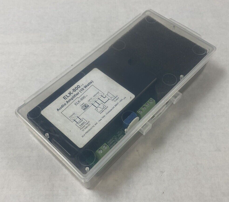 ELK-800 v.2 Audio Amplifier 12 VDC 10 Watts