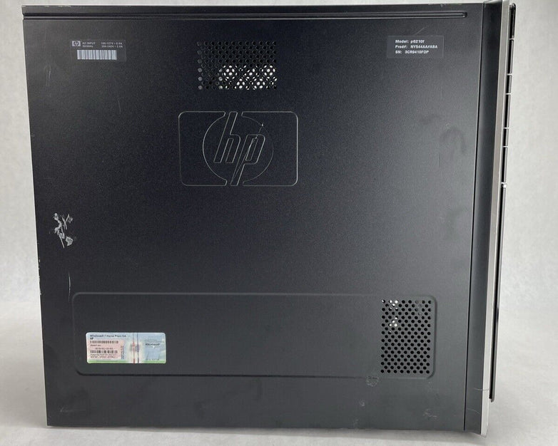 HP Pavilion P62101 MT AMD Athlon II x4 620 2.6GHz 6GB RAM No HDD No OS