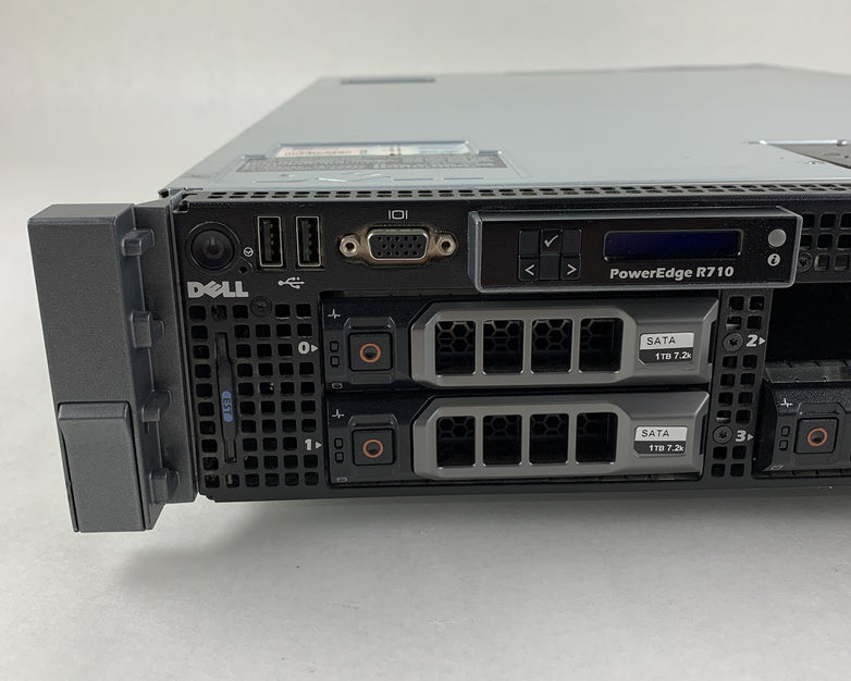 Dell PowerEdge R710 Server x1 Intel Xeon E5504 2.00 GHz 24 GB RAM No HDD No OS