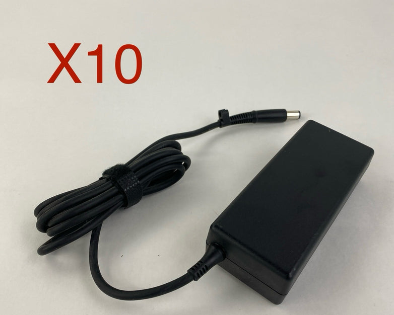 HP TPN-DA18 90W 19.5V 4.62A 7.4mm barrel AC Adapter - Lot of 10 No Power Cord
