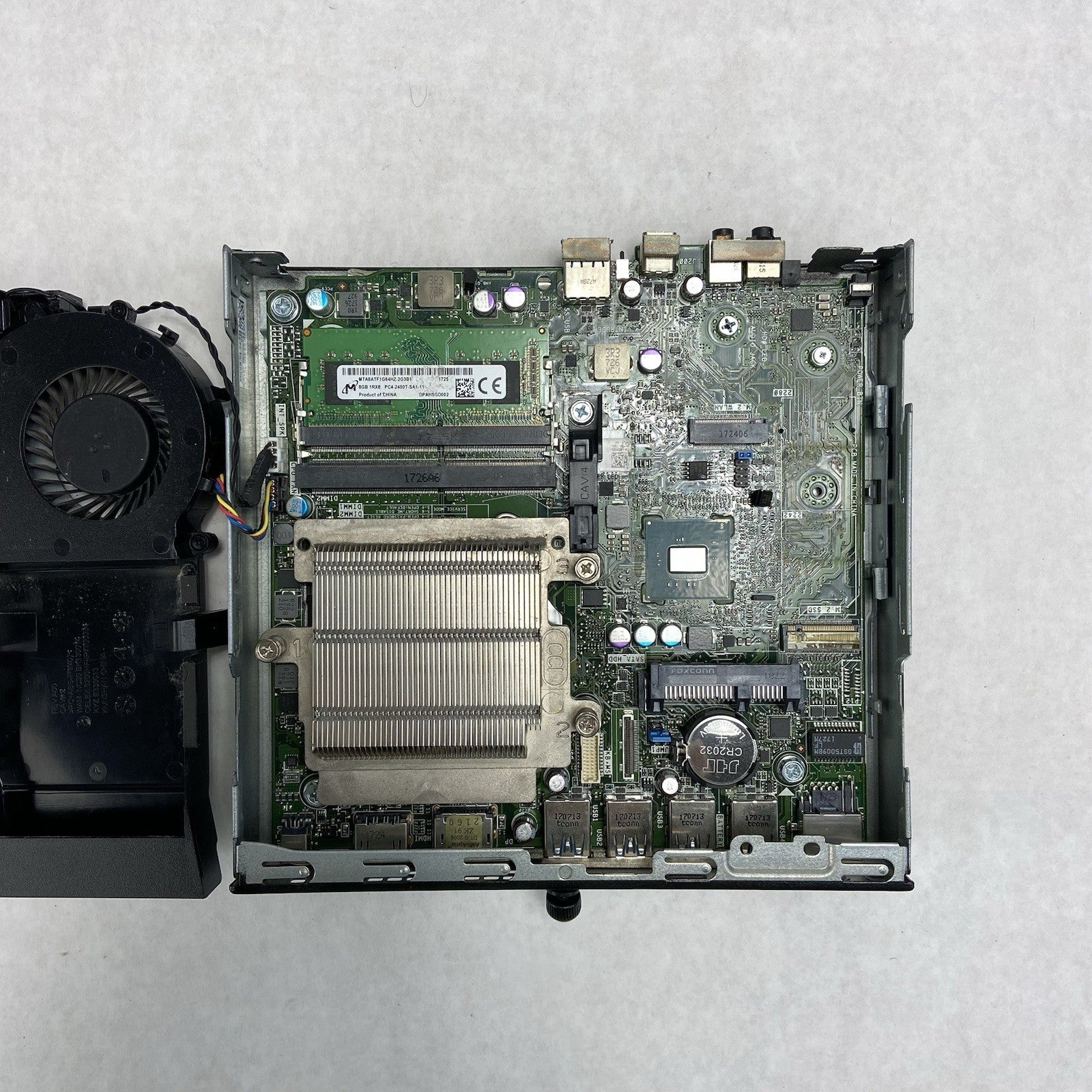 Dell Optiplex 7050 MFF Intel Core i7-7700 3.6GHz 8GB RAM No AC/HDD/OS10