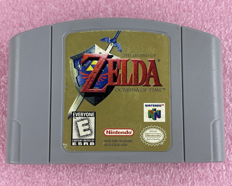 Zelda: Ocarina of Time (Nintendo 64, 1998, NUS-CZLE-USA) Cart Only