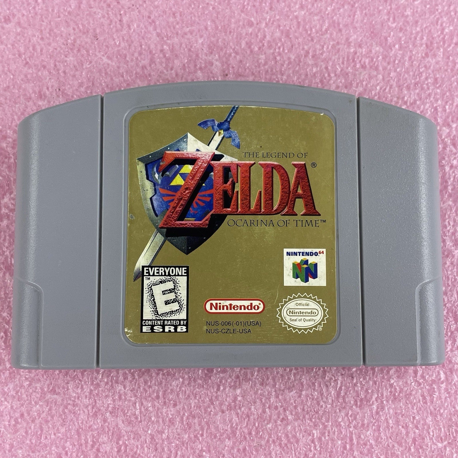 Zelda: Ocarina of Time (Nintendo 64, 1998, NUS-CZLE-USA) Cart Only1