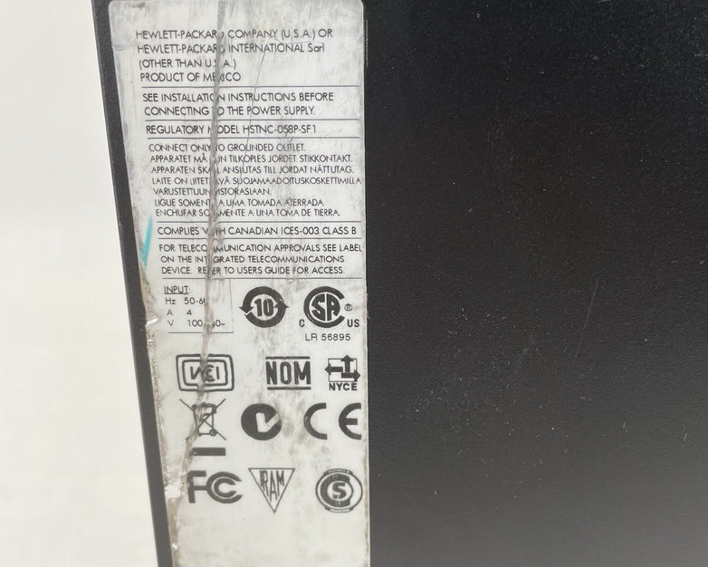 HP Compaq Elite 8100 SFF Intel Core i5-750 2.67GHz 4GB RAM No HDD No OS