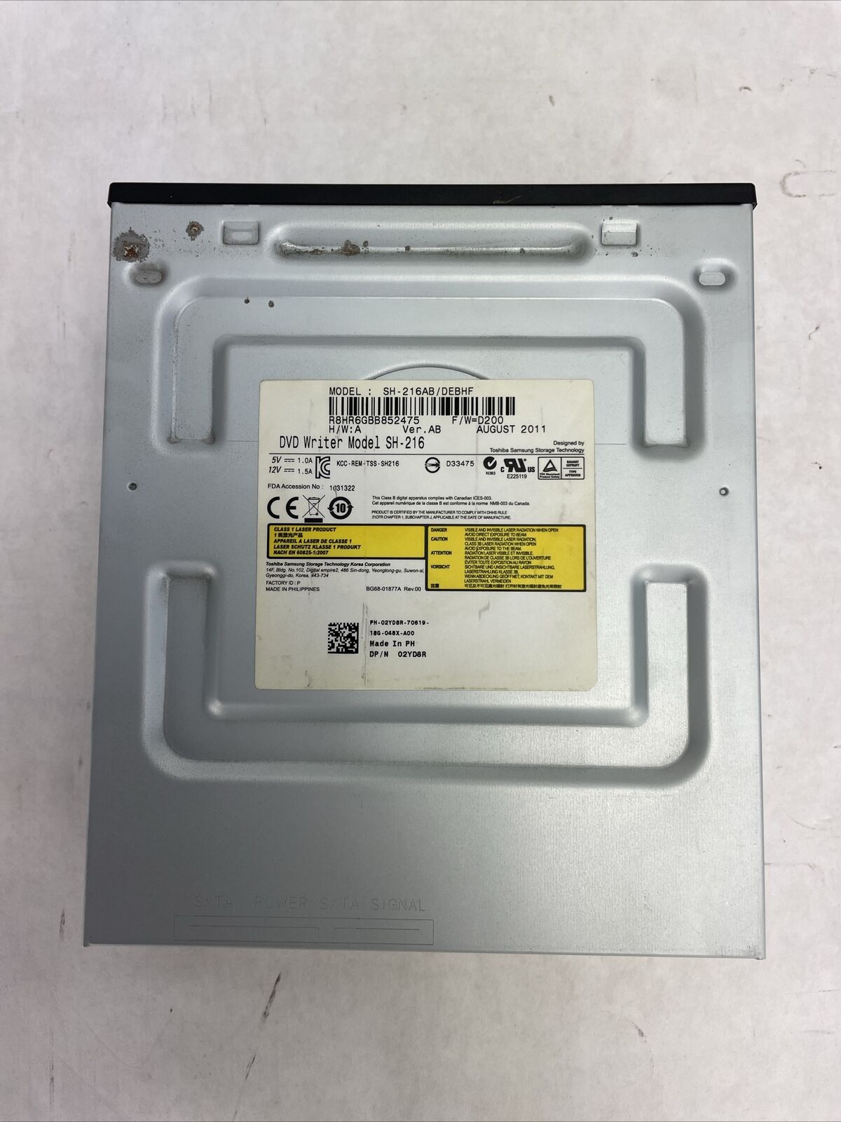 Toshiba SH-216AB/DEBHF Optical Drive