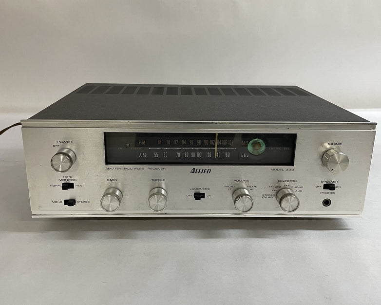 Allied 333 Tube Receiver Tested and Working