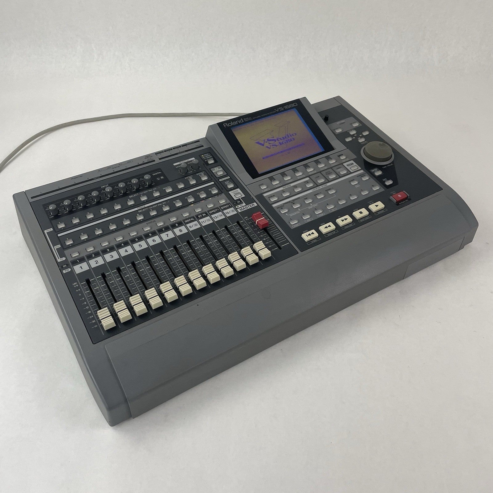 Roland VS-1680 24 bit Digital Studio Workstation Tested For Parts No Power Cord0