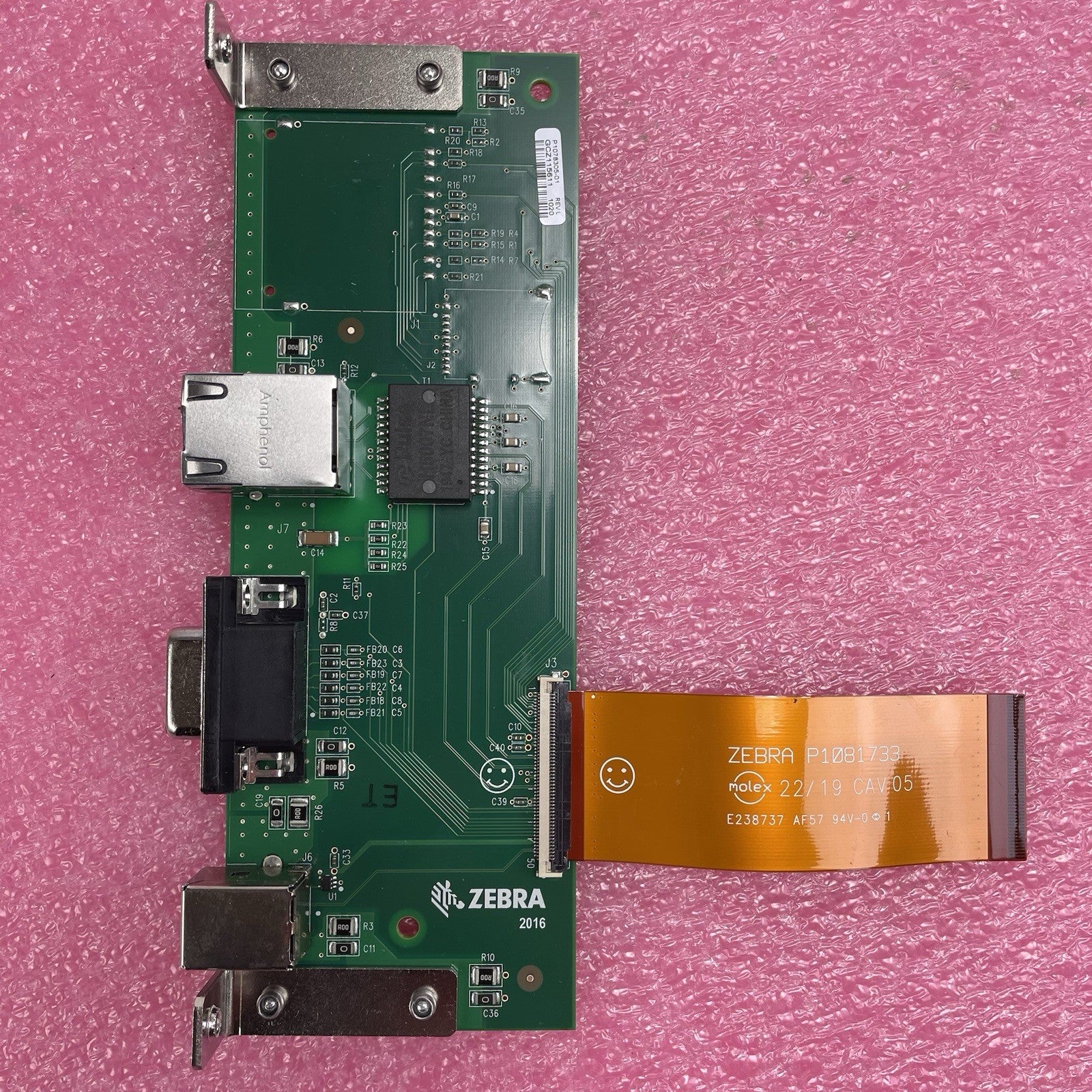 P1078305-01 Zebra ZT510, ZT610, ZT620 Connectivity PCBA Board